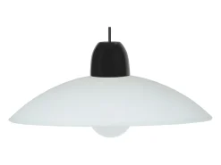 TOSEL Lámpara Suspendida^Suspensión ,vidrio, , A70xD42xP42cm Negro