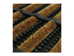 Clearance Tapete Combi-Mat de coco 40x60 cm para interior y exterior cubierto Marru00f3n