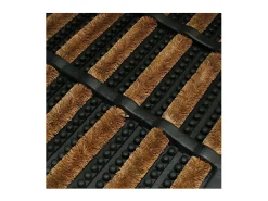Clearance Tapete Combi-Mat de coco 40x60 cm para interior y exterior cubierto Marru00f3n