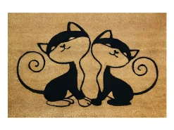Tapete de fibra de coco natural para gatos 40x60cm IDMAT