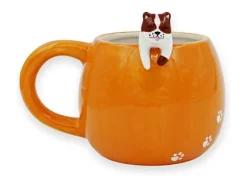 Vajilla^Taza Winkee con Figura de Perro