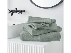 Outlet Today Toalla de baño Verde 90 x 150 cm Verde almendra
