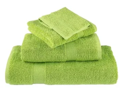 Ropa De Cama|Textil De Baño^Toallas de baño 4 uds 100% algodón 100x150 cm 600 gsm ES575680 Verde