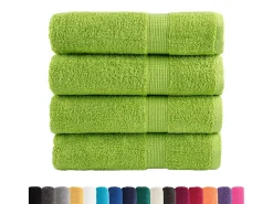 Ropa De Cama|Textil De Baño^Toallas de baño 4 uds 100% algodón 100x150 cm 600 gsm ES575680 Verde
