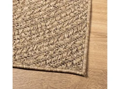 Veno Alfombra ZIZUR apariencia de yute interior y exterior 80x150 cm