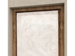 Clearance Soleil d'ocre Visillo para puerta ventana 90x200 cm CELIA taupe, por Topo