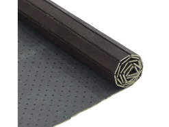 Wakil Alfombra rectangular bambú marrón oscuro 70x300 cm