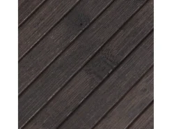 Wakil Alfombra rectangular bambú marrón oscuro 100x300 cm