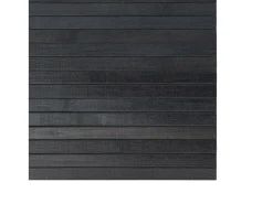 Wakil Alfombra rectangular bambú gris 100x100 cm